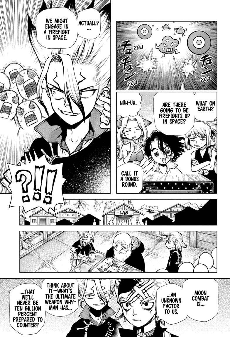 Dr. Stone Manga Chapter 220 page 7 - A Desire for All scene