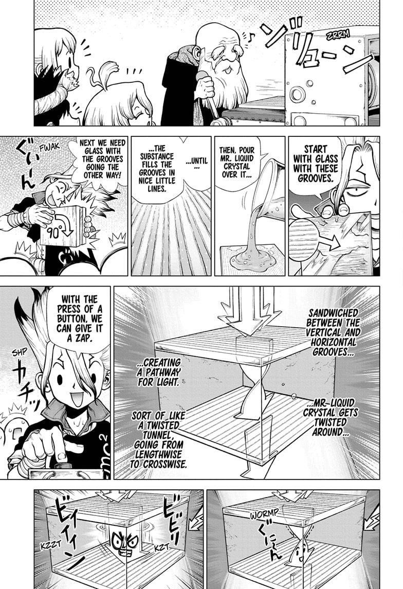 Dr. Stone Manga Chapter 222 page 11 - Science Road scene
