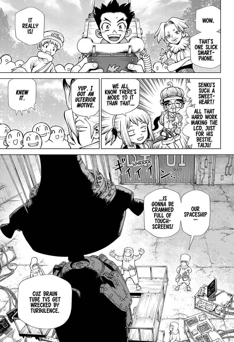 Dr. Stone Manga Chapter 222 page 15 - Science Road scene