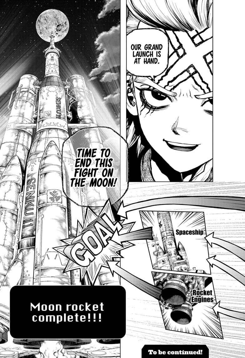 Dr. Stone Manga Chapter 222 page 19 - Science Road scene
