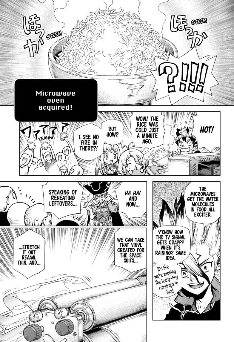 Dr. Stone Manga Chapter 222 page 7 - Science Road scene