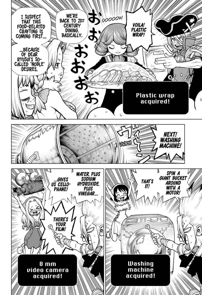 Dr. Stone Manga Chapter 222 page 8 - Science Road scene