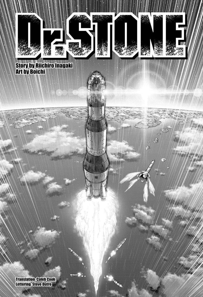 Dr. Stone Manga Chapter 224 page 1 - In Space scene