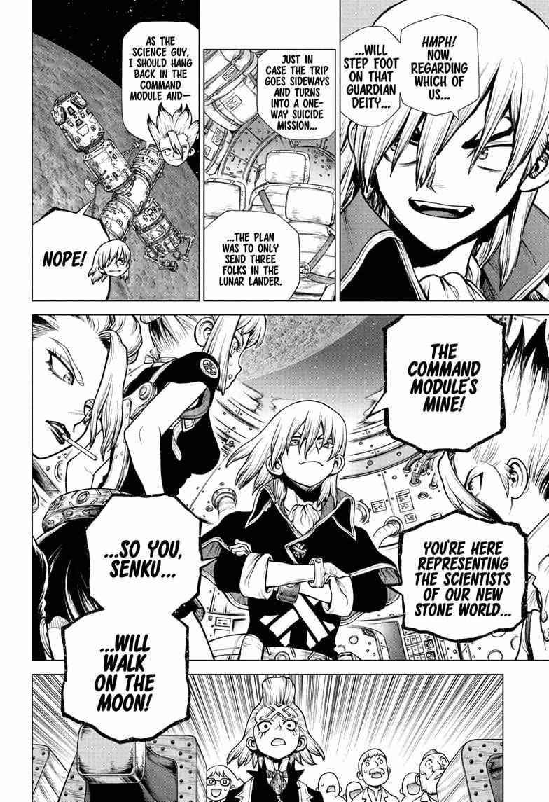 Dr. Stone Manga Chapter 226 page 11 - Giant Step scene