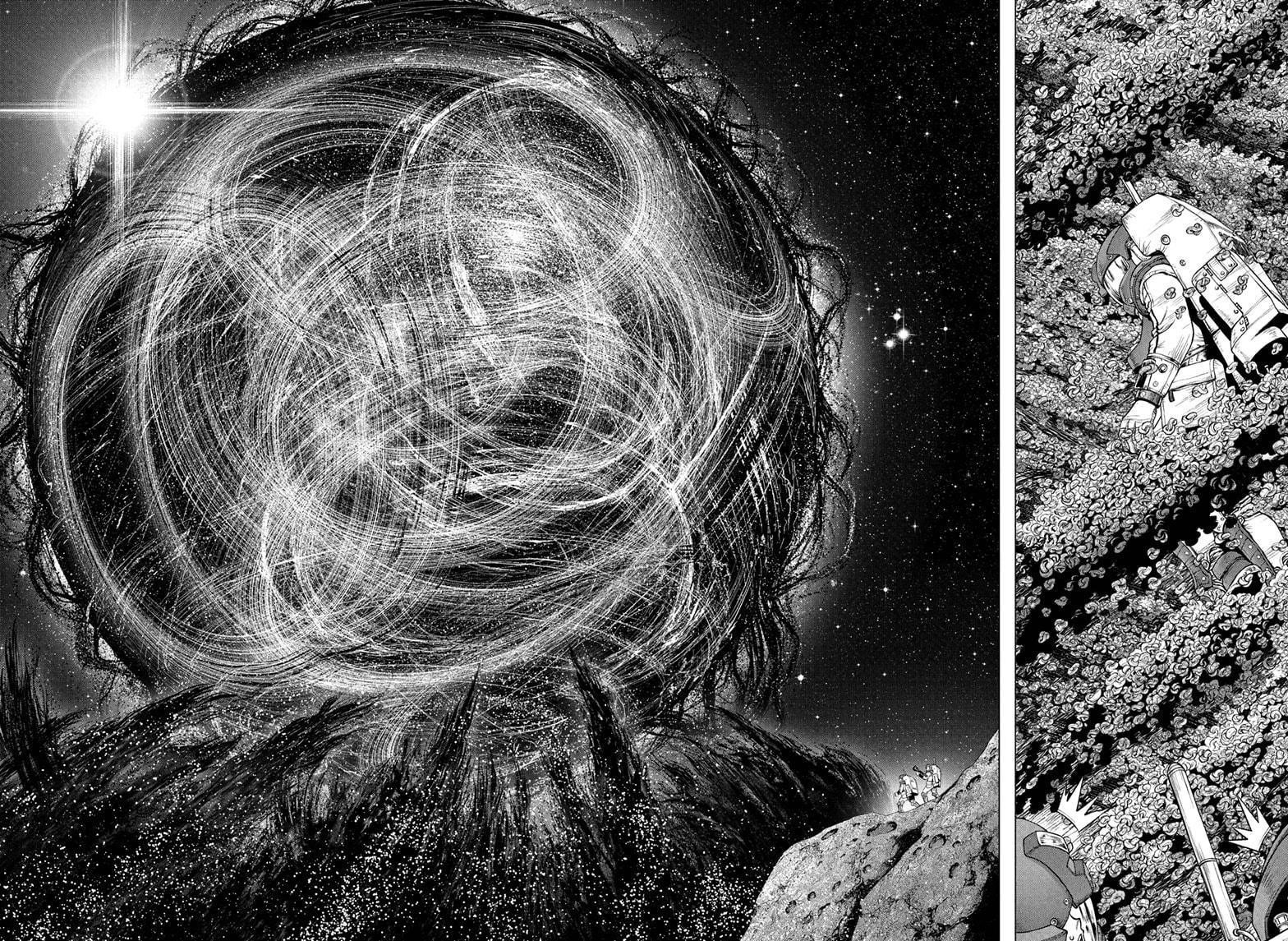 Dr. Stone Manga Chapter 230 page 15 - Human scene