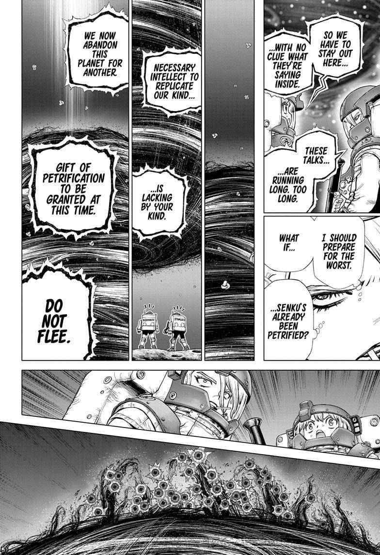 Dr. Stone Manga Chapter 231 page 6 - A Future To Get Excited About scene