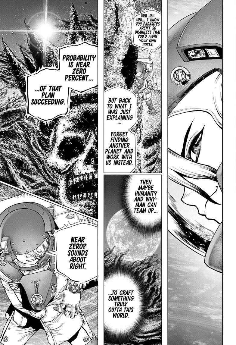Dr. Stone Manga Chapter 231 page 9 - A Future To Get Excited About scene