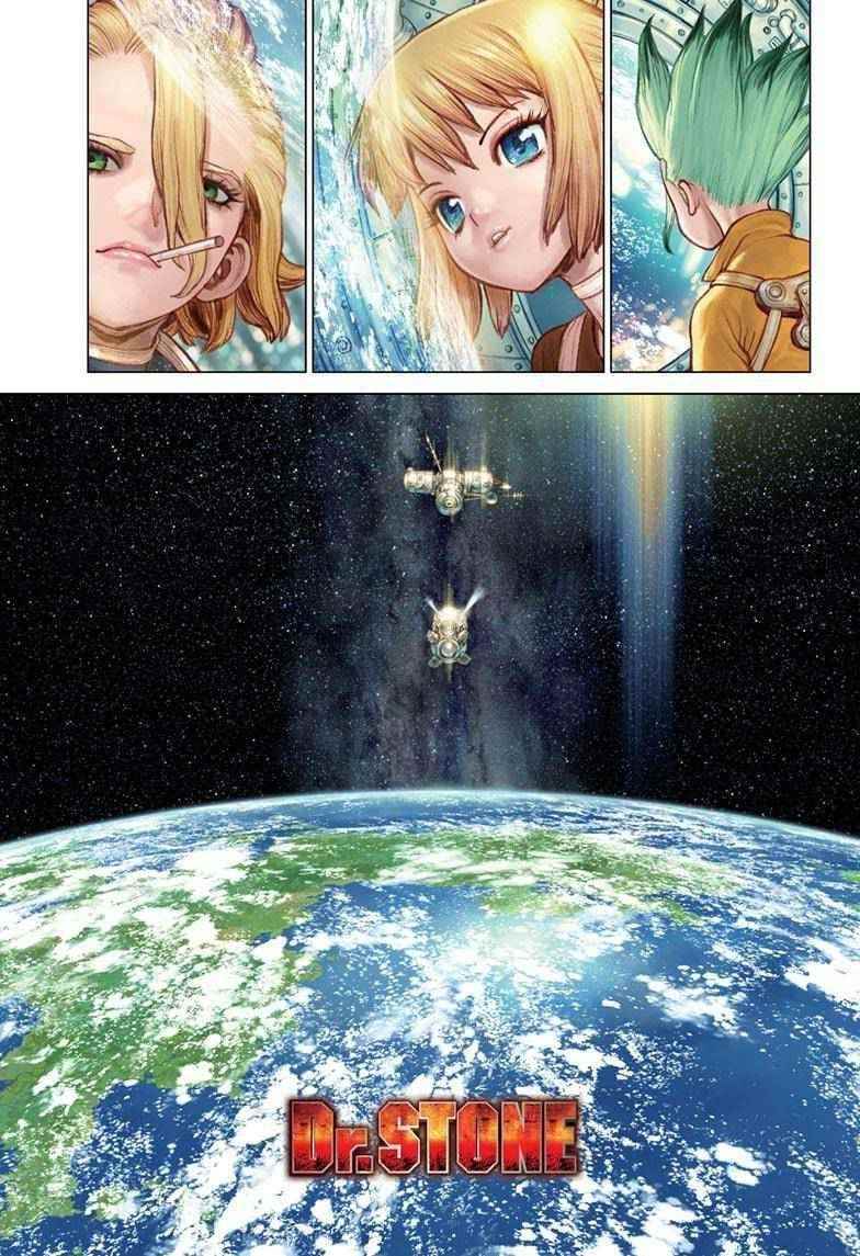 Dr. Stone Manga Chapter 232 page 1 - Final Chapter: Dr. STONE [END] scene