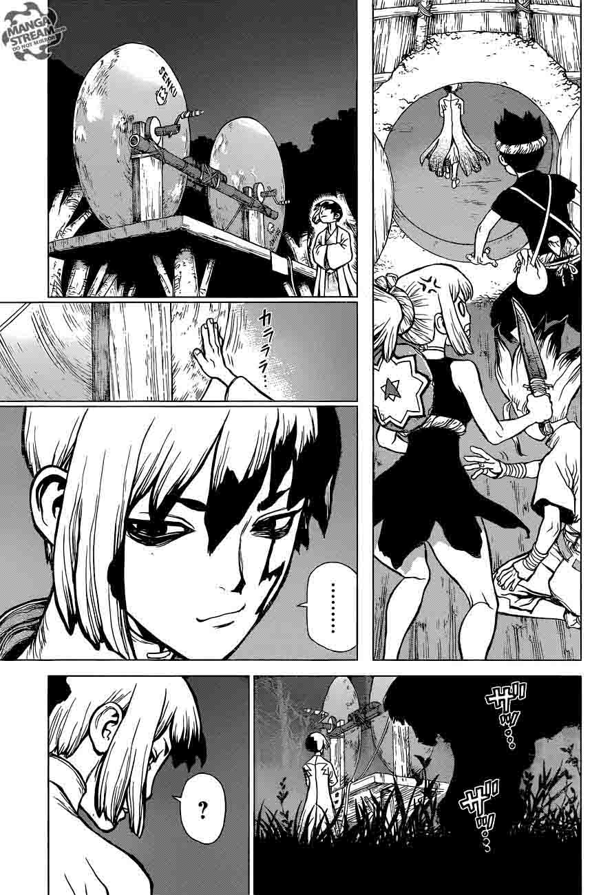 Dr. Stone Manga Chapter 26 page 7 - A Shallow Alliance scene