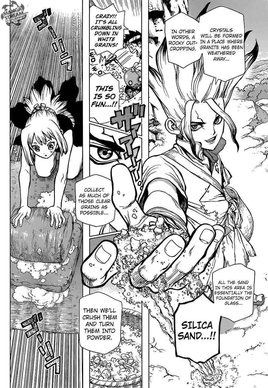 Dr. Stone Manga Chapter 28 page 8 - Clear World scene