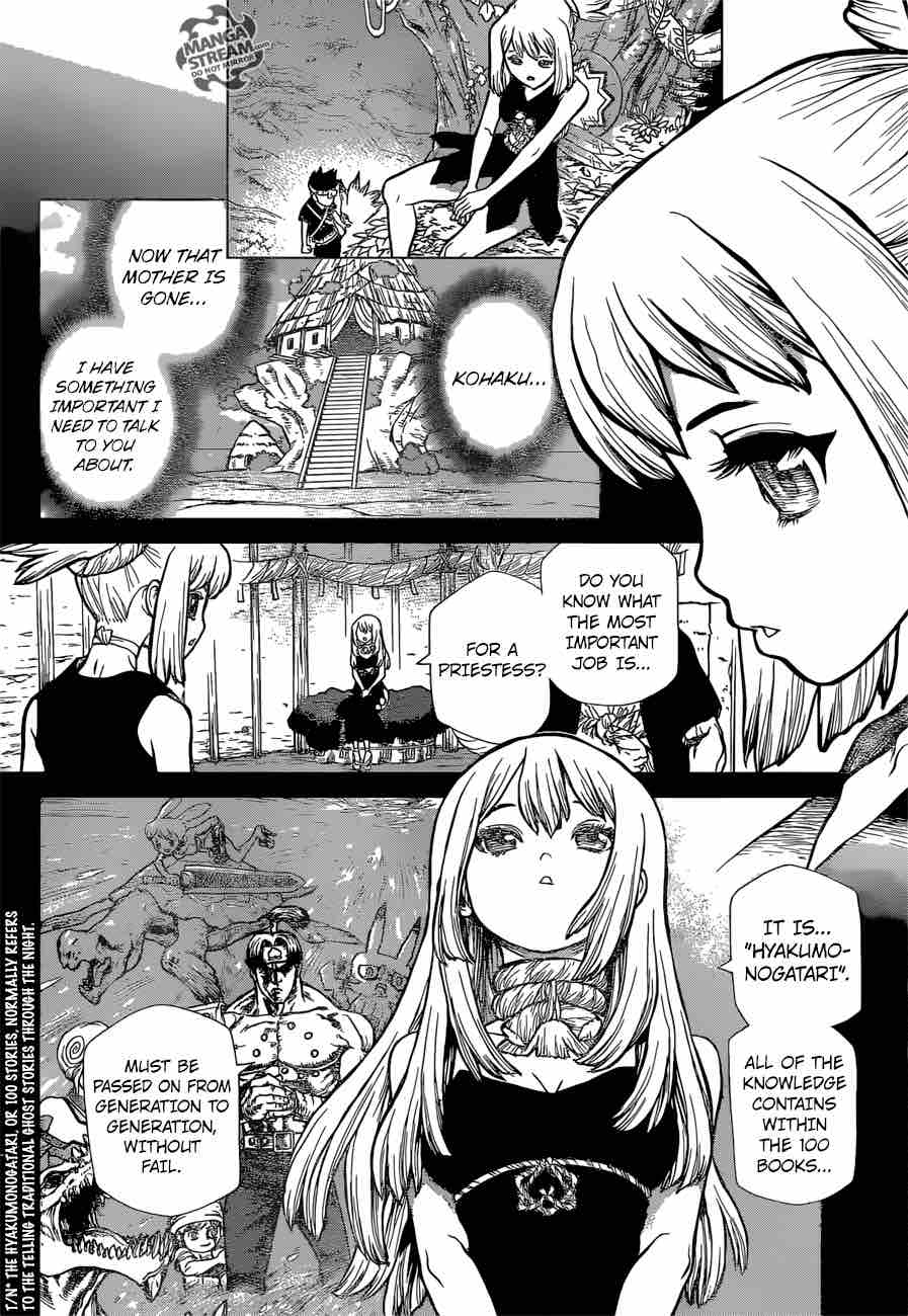 Dr. Stone Manga Chapter 31 page 6 - Friends Have Each Other's Backs scene