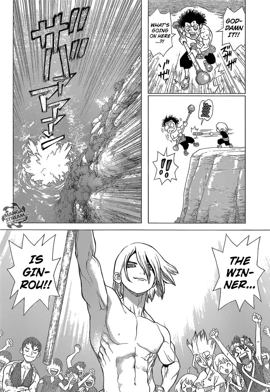 Dr. Stone Manga Chapter 37 page 4 - Science-User Chrome scene