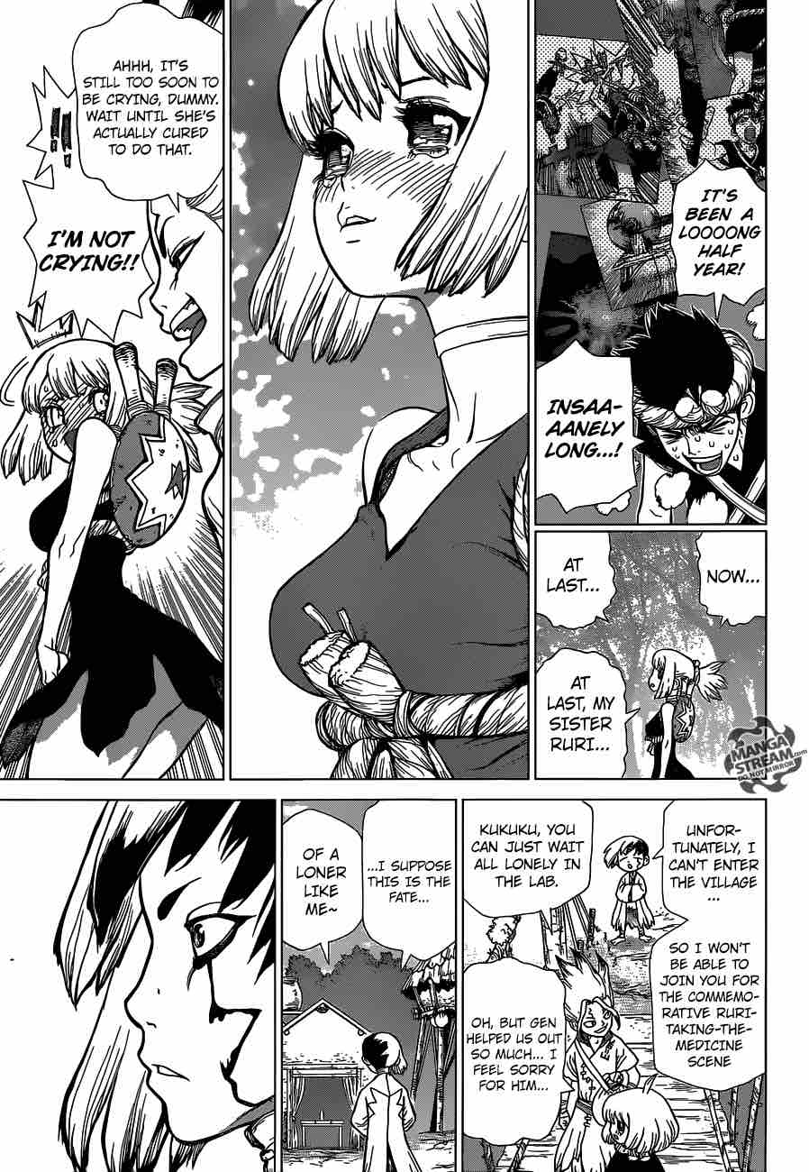 Dr. Stone Manga Chapter 40 page 18 - Two Million Years in the Making scene