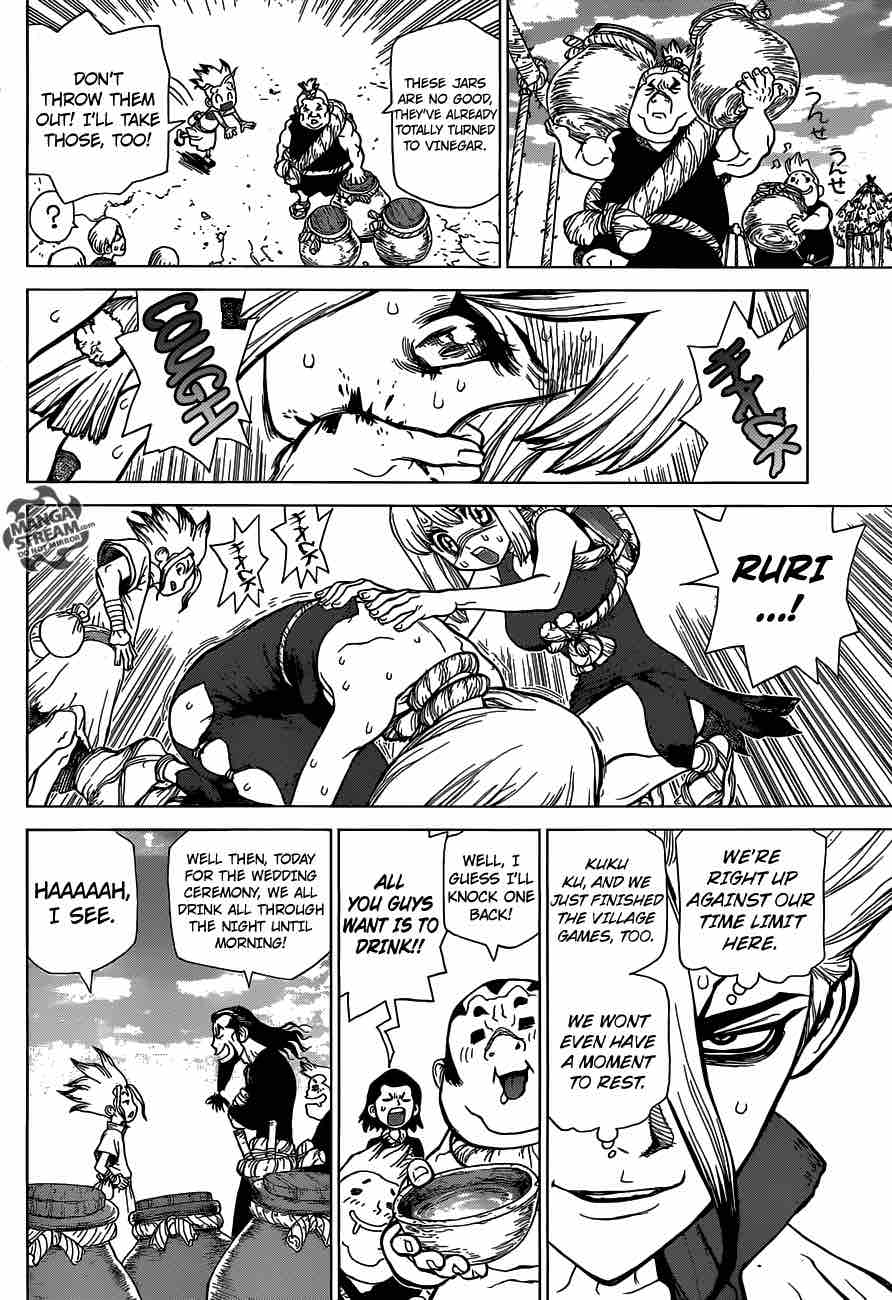 Dr. Stone Manga Chapter 40 page 4 - Two Million Years in the Making scene