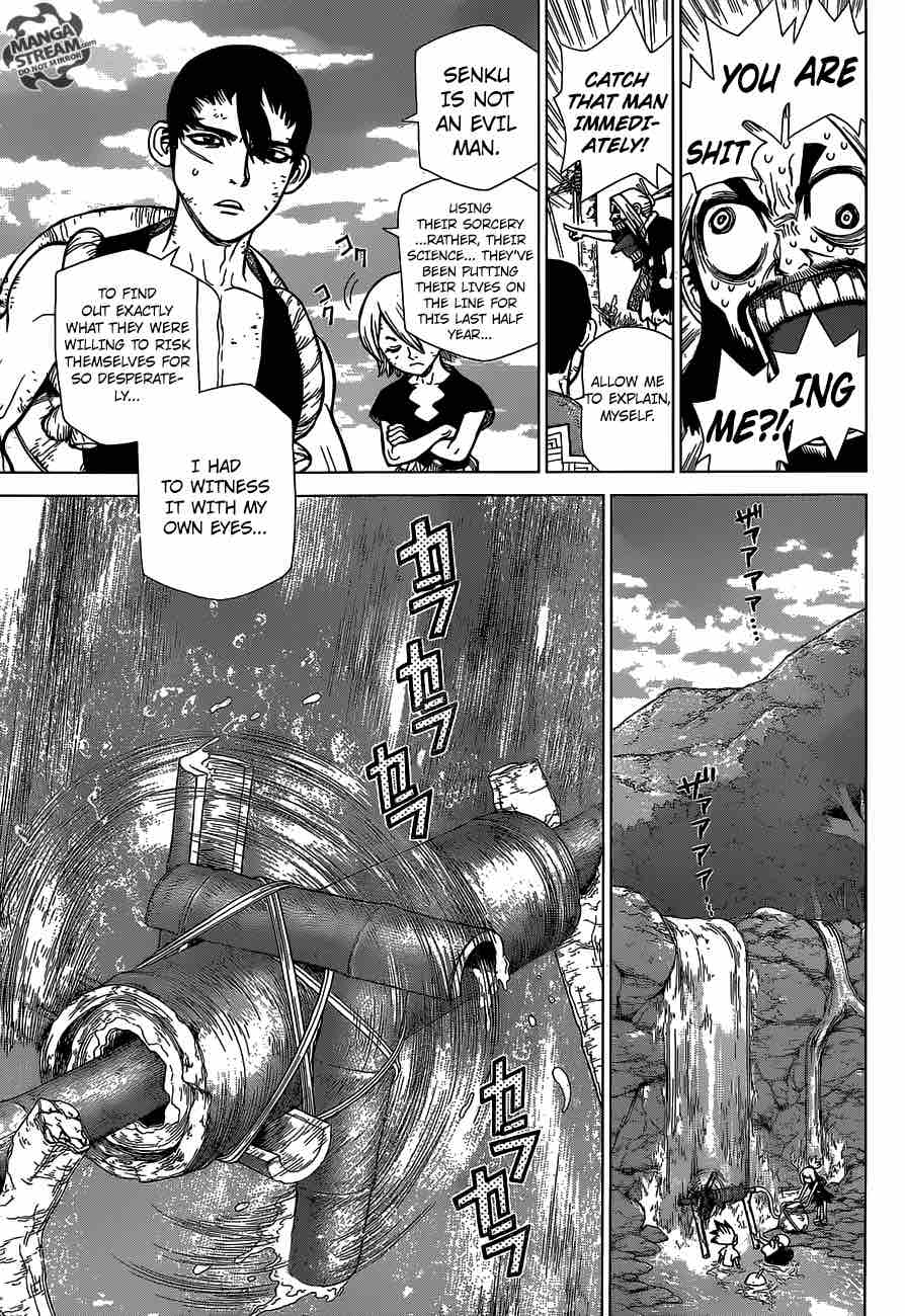 Dr. Stone Manga Chapter 40 page 7 - Two Million Years in the Making scene