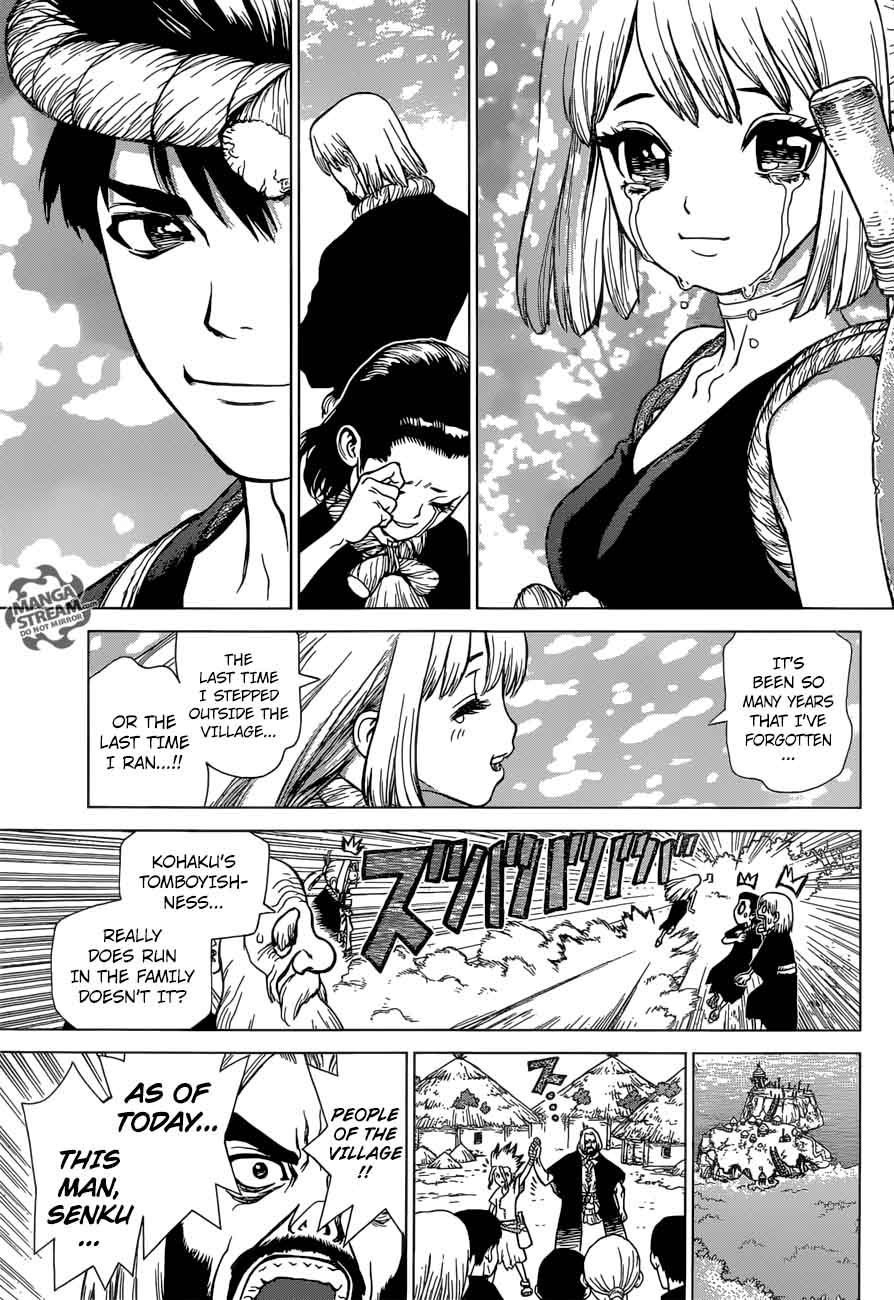 Dr. Stone Manga Chapter 41 page 16 - Doctor Stone scene