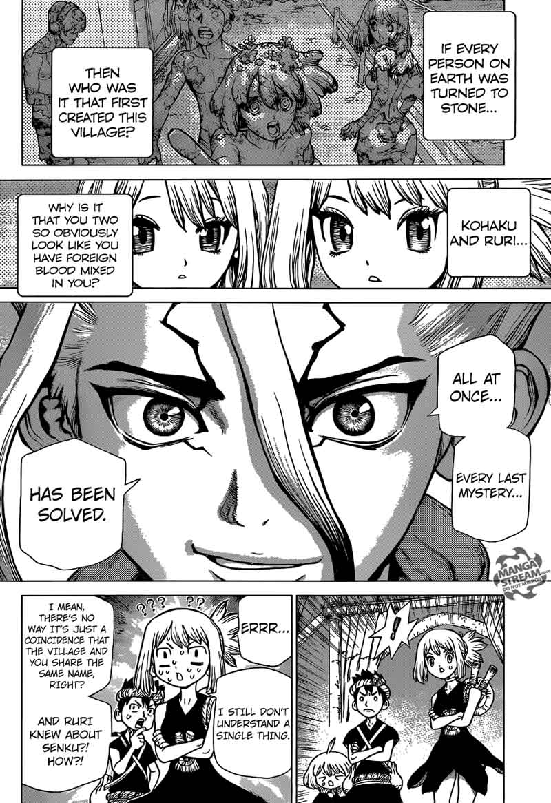 Dr. Stone Manga Chapter 42 page 2 - Tale for the Ages scene