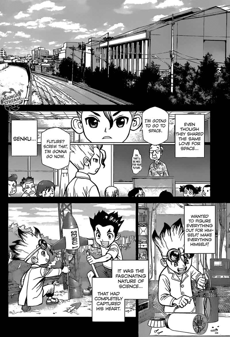 Dr. Stone Manga Chapter 42 page 8 - Tale for the Ages scene