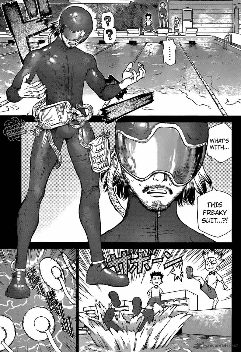 Dr. Stone Manga Chapter 43 page 11 - Humanity's Final Six scene