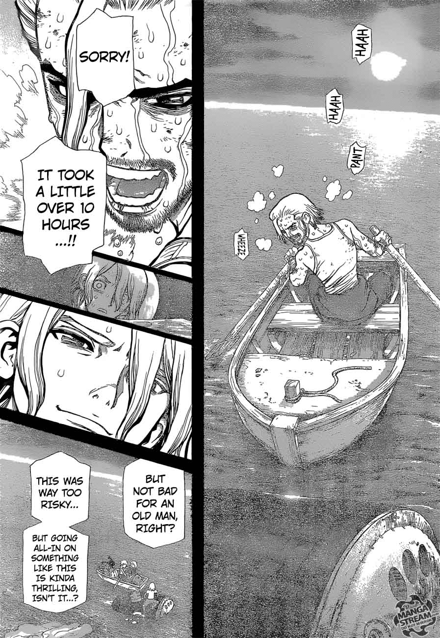 Dr. Stone Manga Chapter 44 page 11 - One Hundred Nights, One Thousand Skies scene