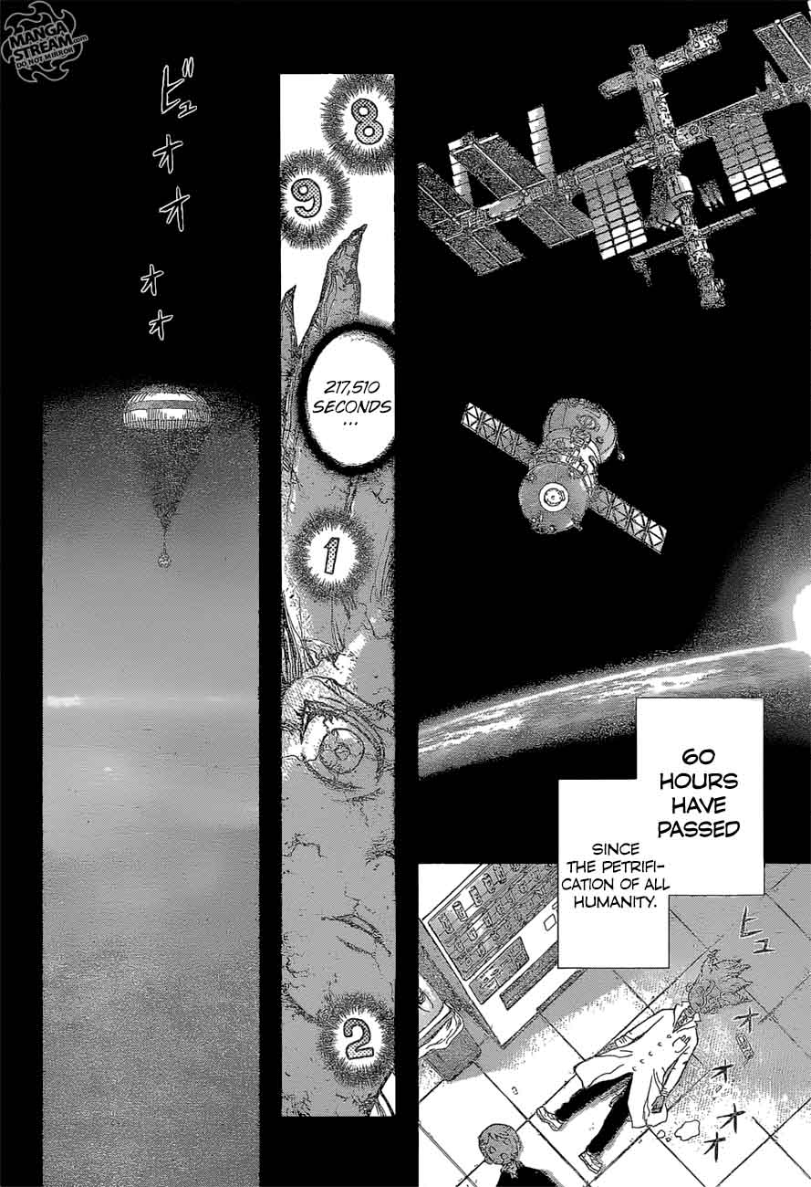 Dr. Stone Manga Chapter 44 page 6 - One Hundred Nights, One Thousand Skies scene