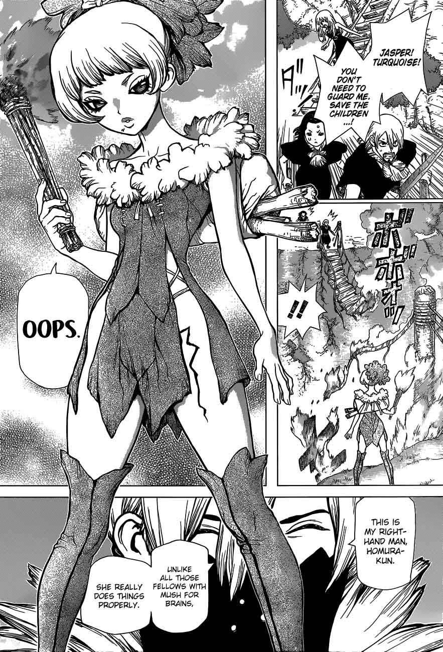 Dr. Stone Manga Chapter 49 page 3 - To the Present scene