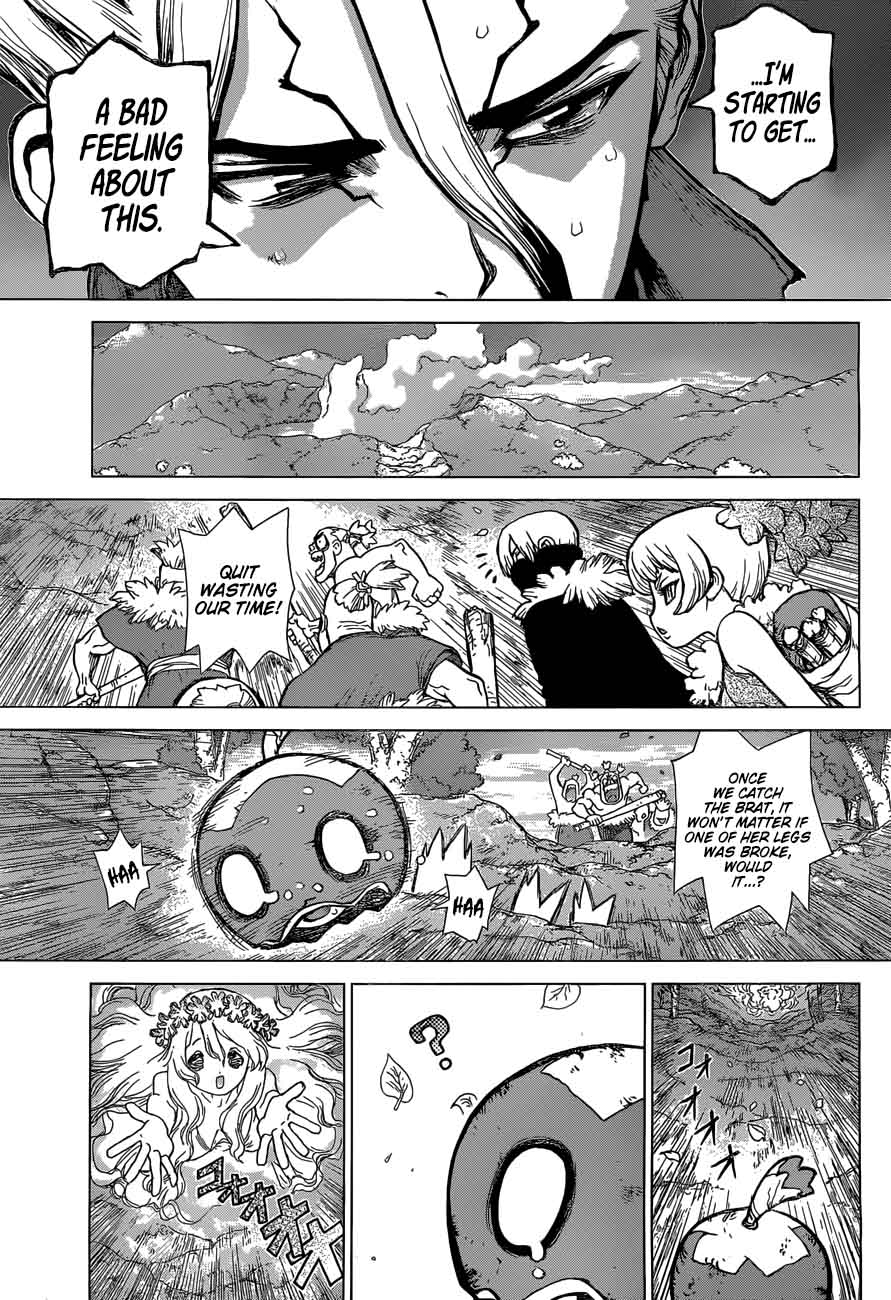 Dr. Stone Manga Chapter 49 page 8 - To the Present scene