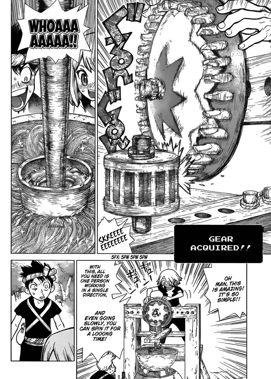 Dr. Stone Manga Chapter 52 page 12 - Age of Energy scene