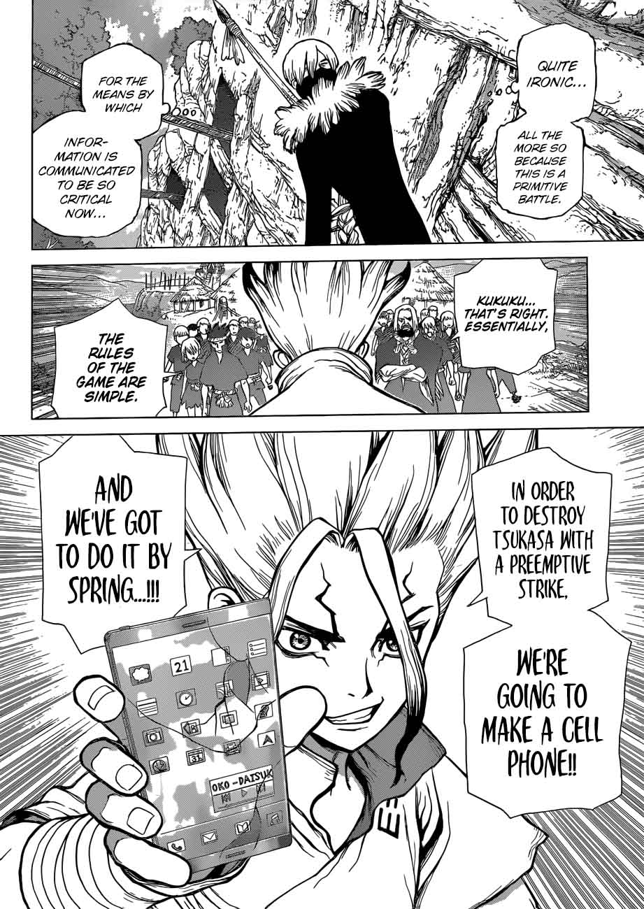 Dr. Stone Manga Chapter 52 page 4 - Age of Energy scene