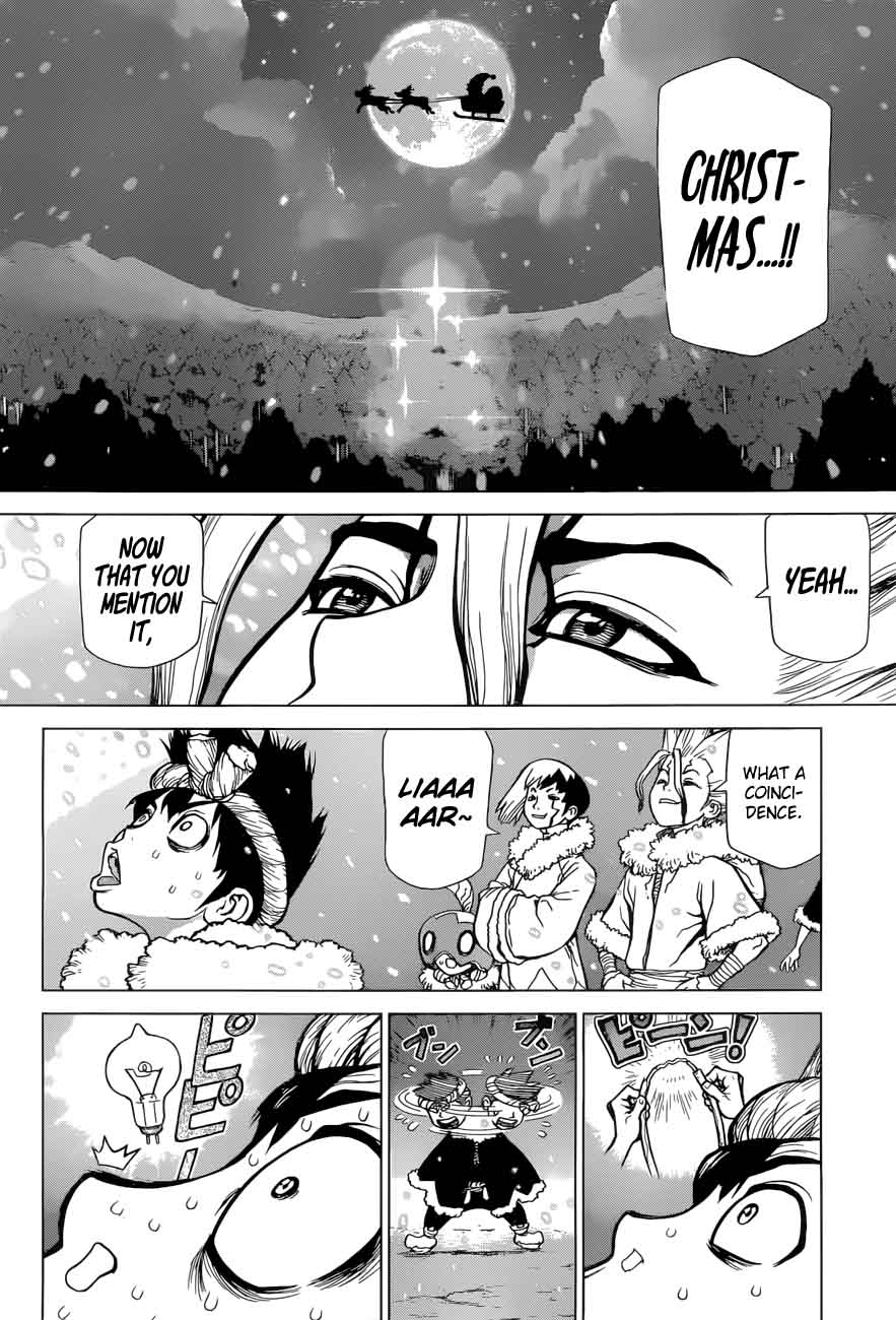 Dr. Stone Manga Chapter 53 page 16 - Hard Knocks Crafting Club scene
