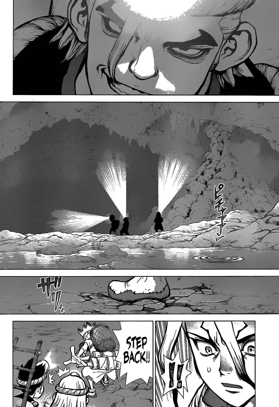 Dr. Stone Manga Chapter 55 page 6 - Treasure Dungeon scene