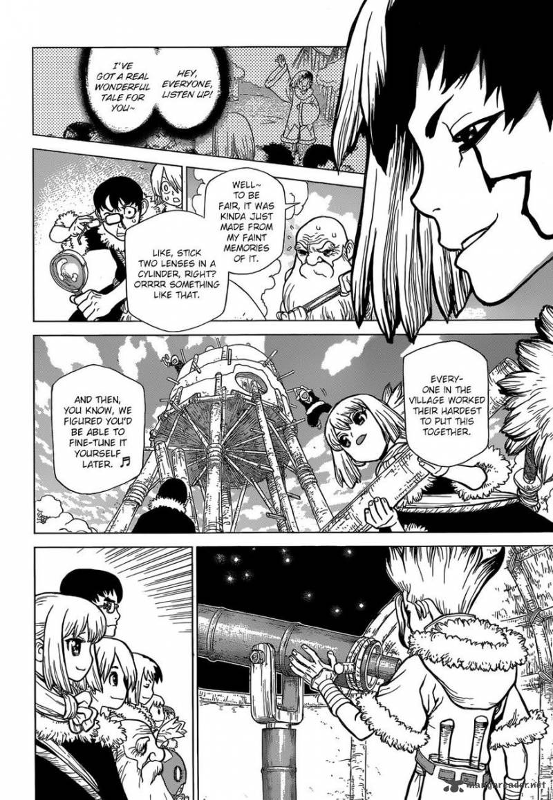 Dr. Stone Manga Chapter 56 page 15 - The Treasure scene