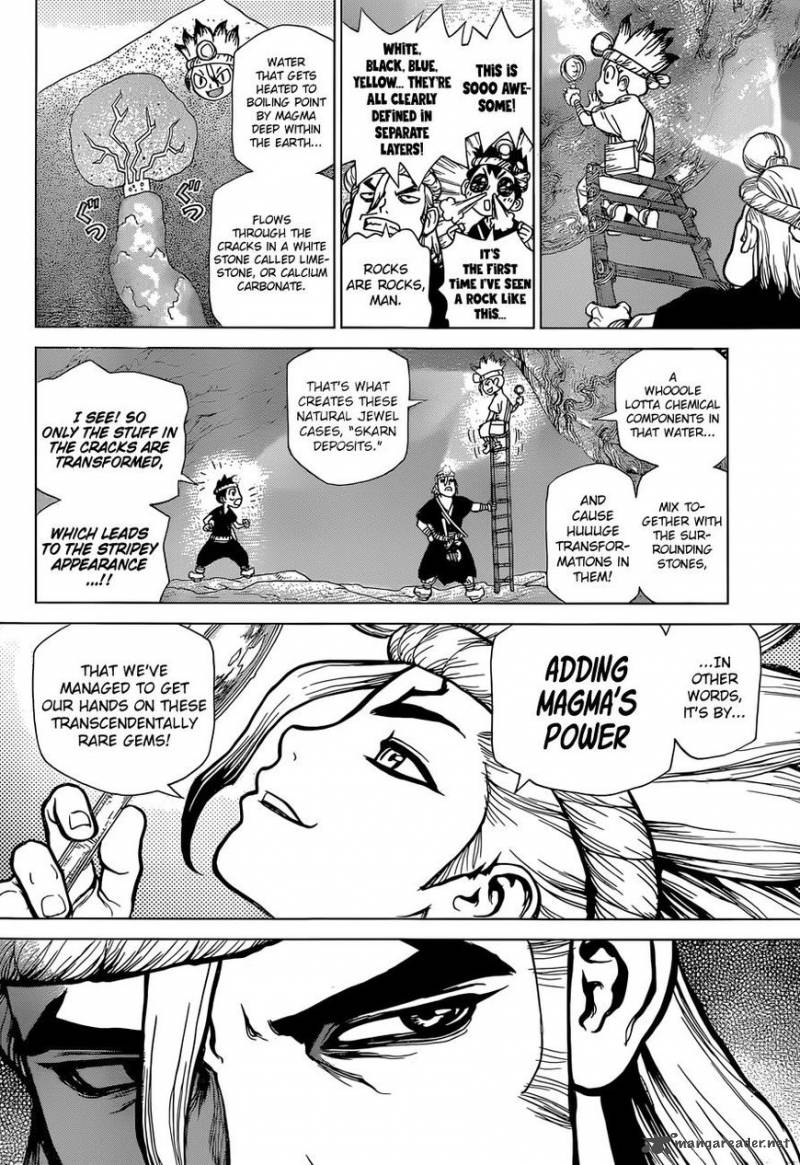 Dr. Stone Manga Chapter 56 page 4 - The Treasure scene