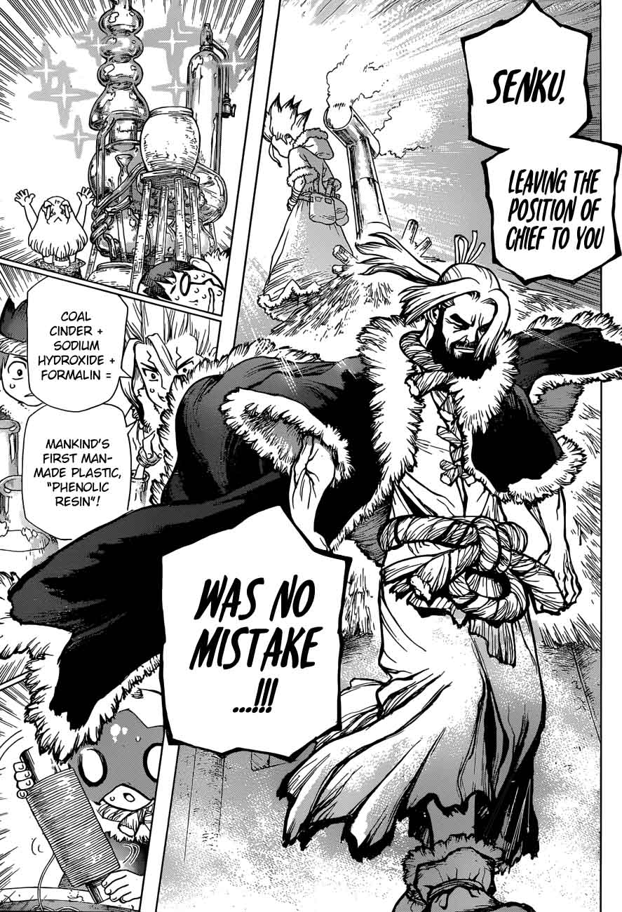 Dr. Stone Manga Chapter 58 page 15 - Wave of Science scene