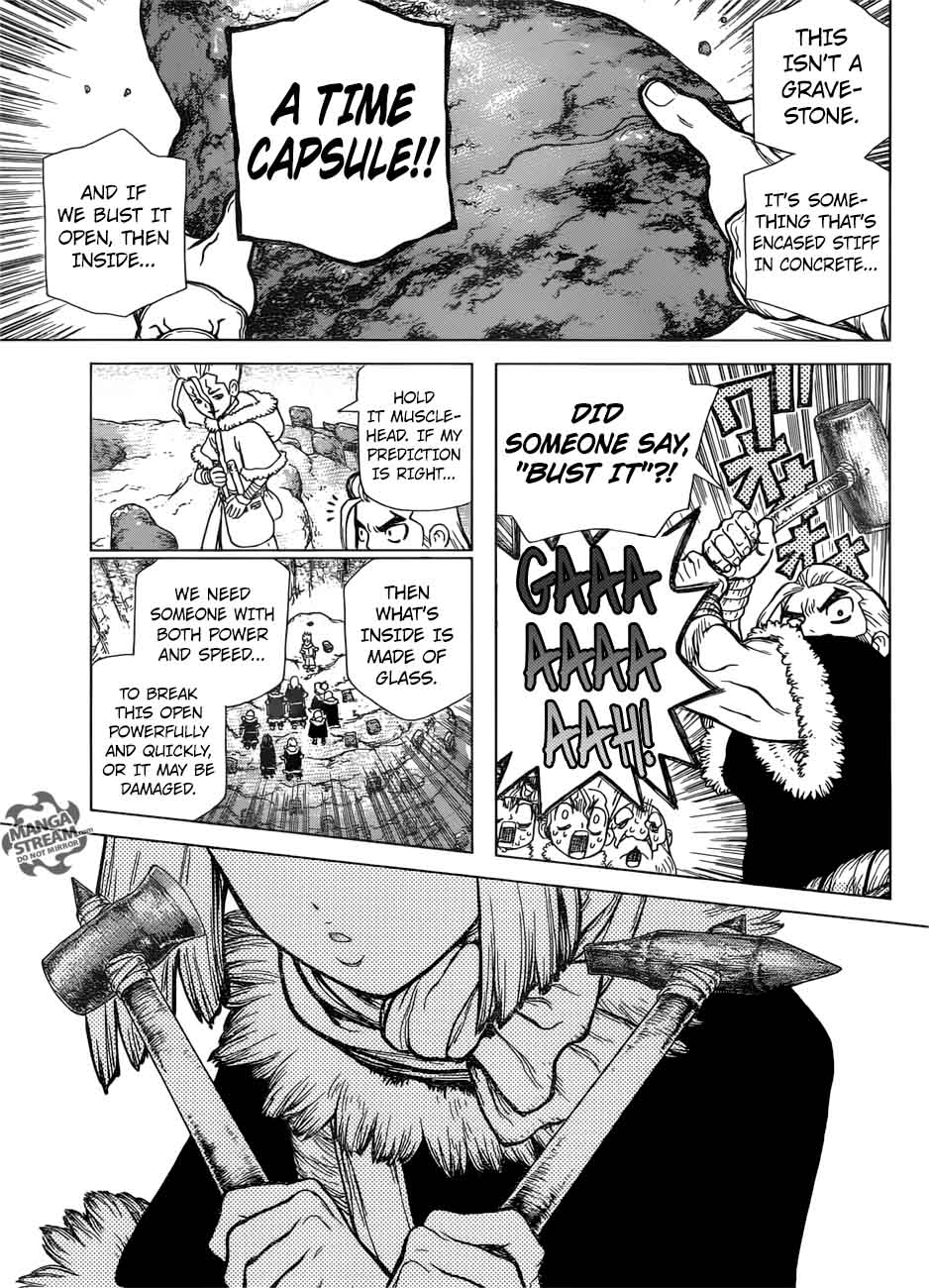 Dr. Stone Manga Chapter 59 page 14 - Voices from Here to Eternity scene