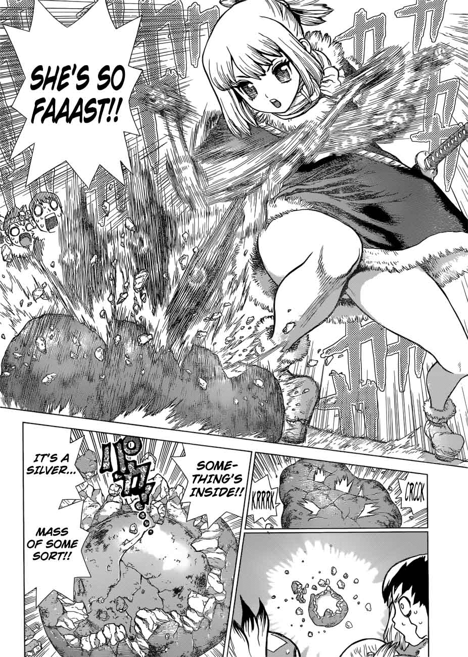 Dr. Stone Manga Chapter 59 page 15 - Voices from Here to Eternity scene