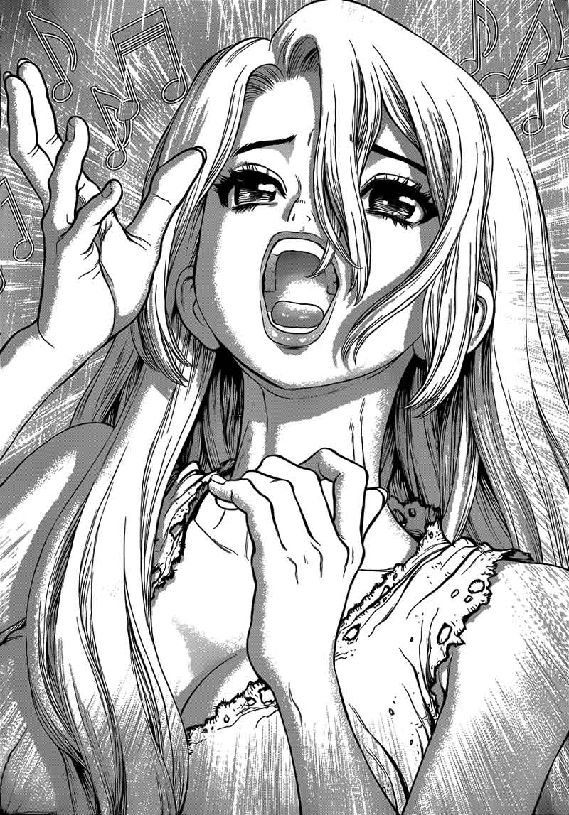 Dr. Stone Manga Chapter 60 page 10 - Angel's Song, Devil's Whisper scene