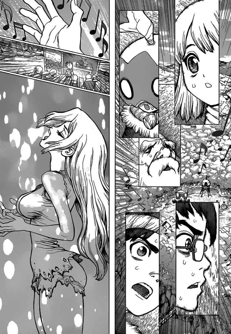 Dr. Stone Manga Chapter 60 page 11 - Angel's Song, Devil's Whisper scene