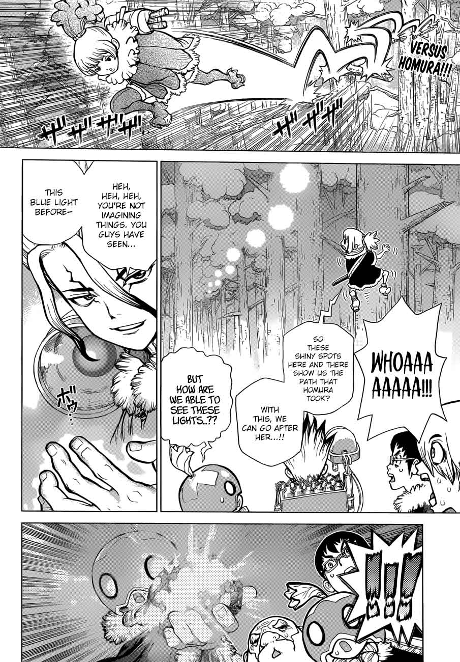 Dr. Stone Manga Chapter 63 page 2 - Information Warfare scene