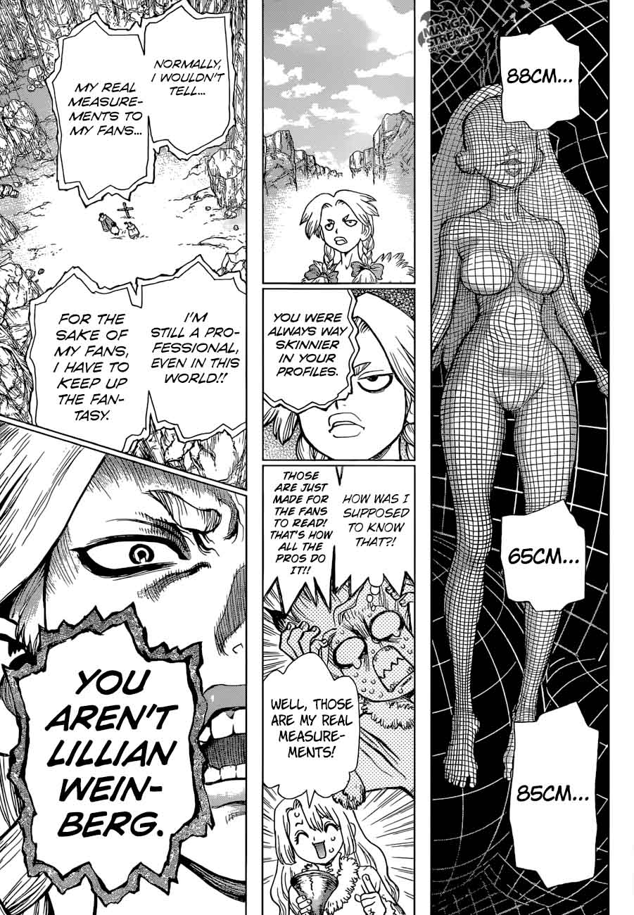 Dr. Stone Manga Chapter 66 page 13 - Liars and Truth Tellers scene