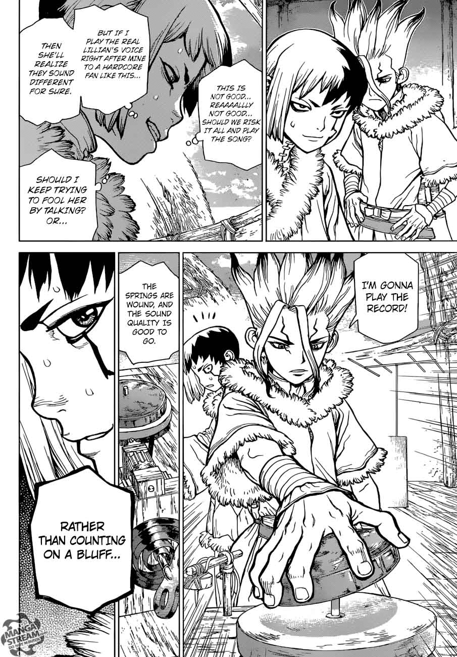 Dr. Stone Manga Chapter 66 page 14 - Liars and Truth Tellers scene