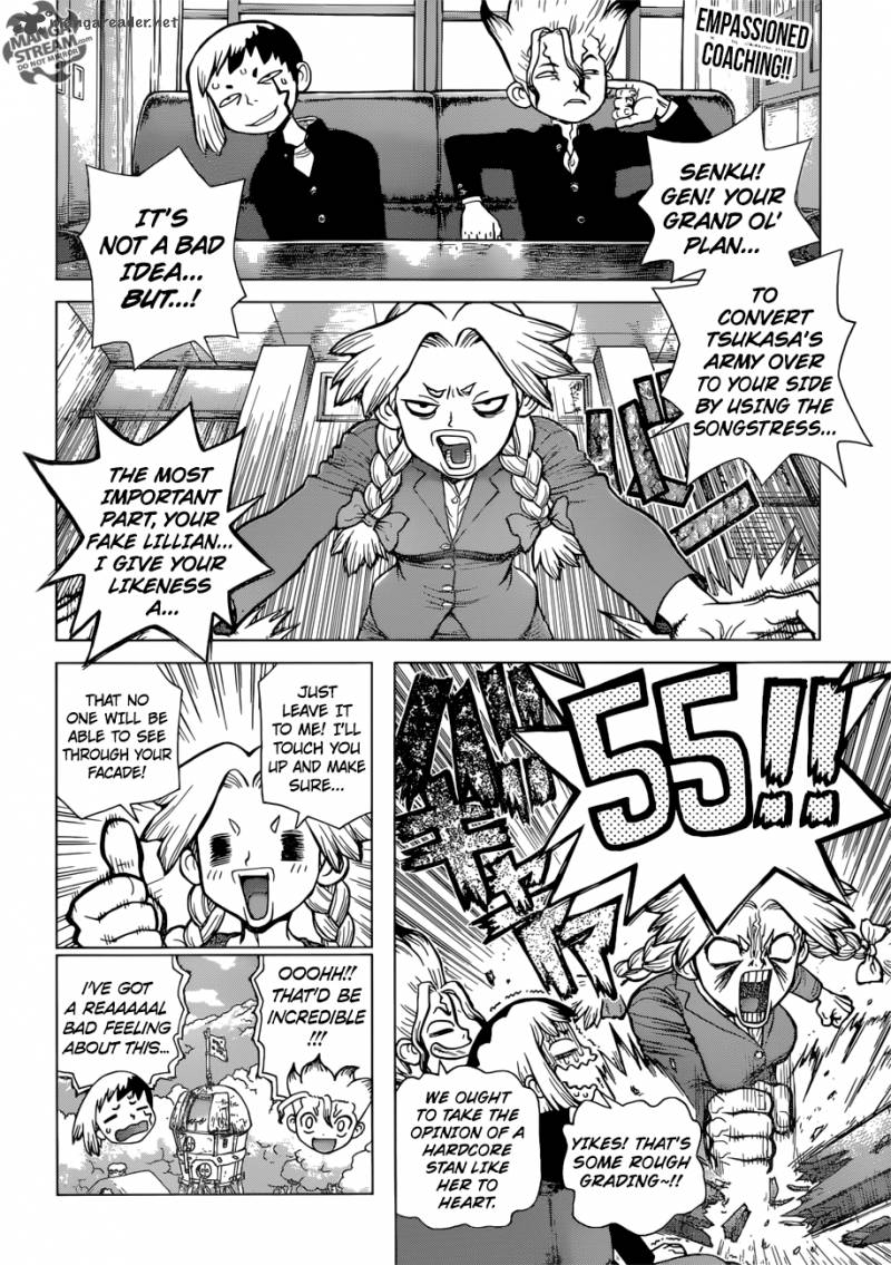 Dr. Stone Manga Chapter 67 page 2 - Full Mobilization scene