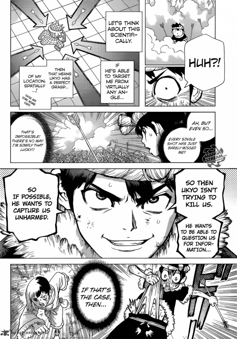 Dr. Stone Manga Chapter 67 page 6 - Full Mobilization scene