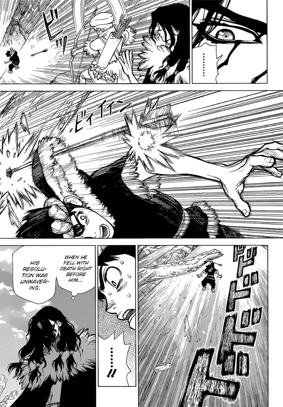 Dr. Stone Manga Chapter 68 page 12 - Flames of Revolution scene