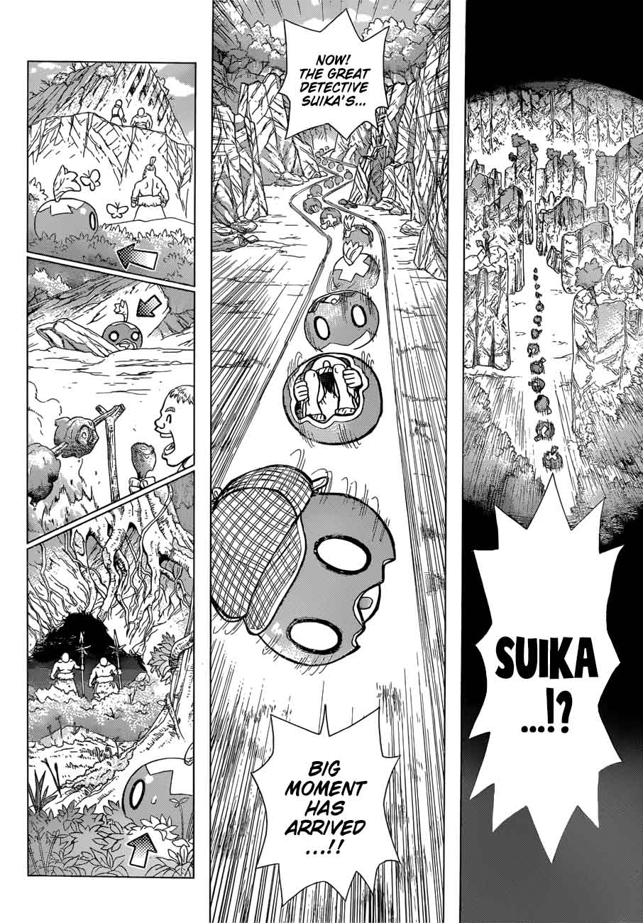 Dr. Stone Manga Chapter 69 page 13 - Steam Gorilla scene