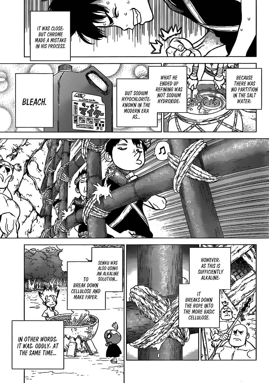 Dr. Stone Manga Chapter 71 page 18 - Prison Break scene