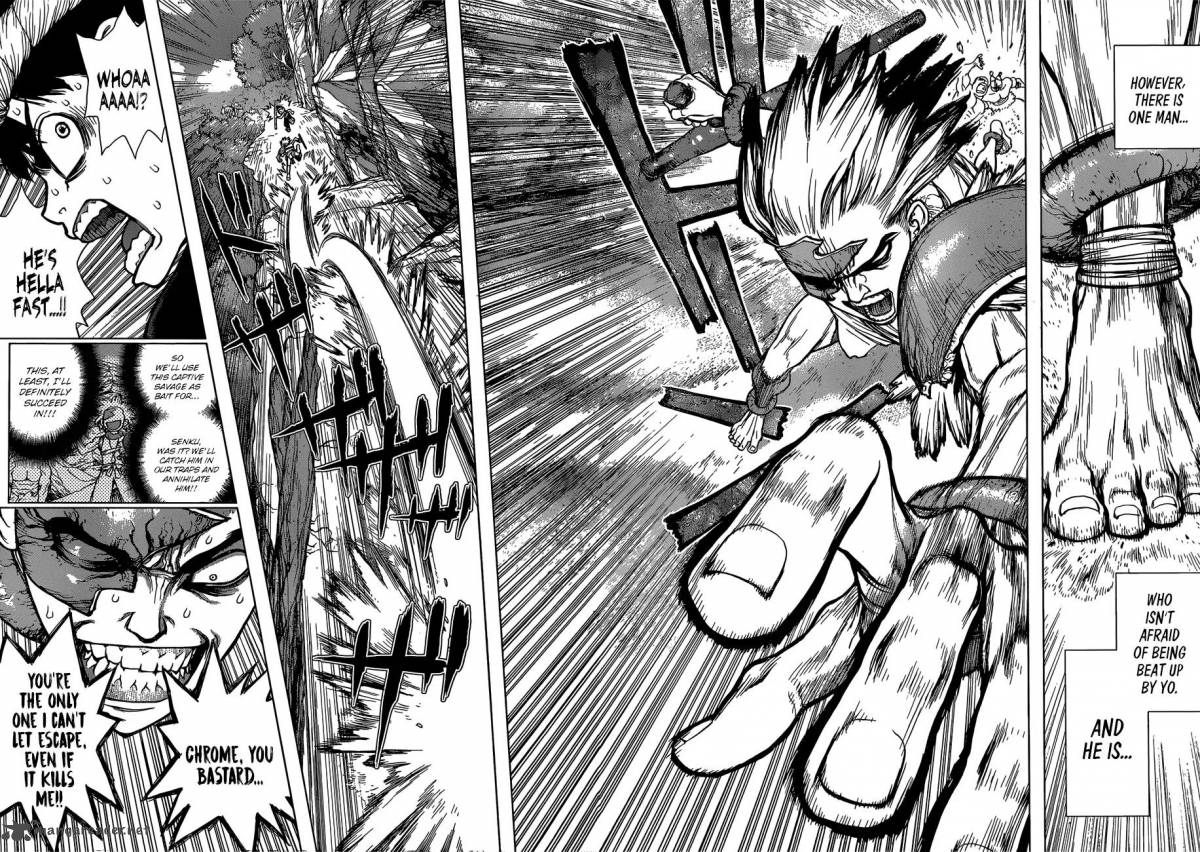 Dr. Stone Manga Chapter 72 page 7 - Experience Points scene
