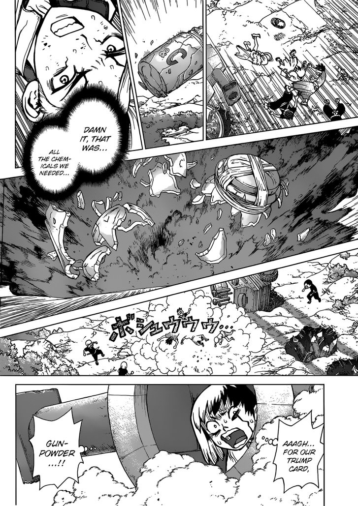 Dr. Stone Manga Chapter 76 page 5 - Final Battle scene