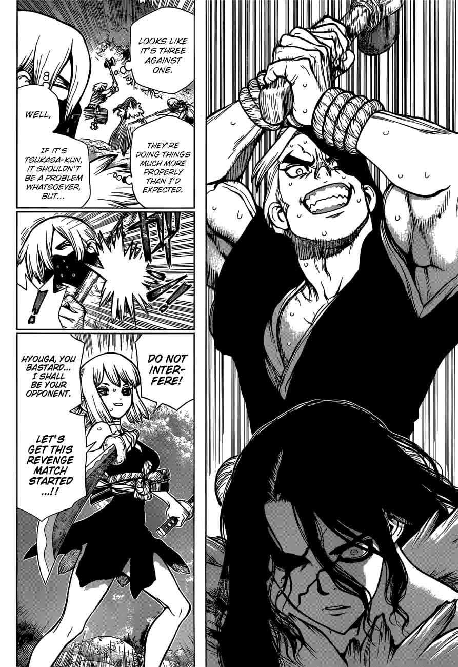 Dr. Stone Manga Chapter 77 page 10 - The Power of Science scene