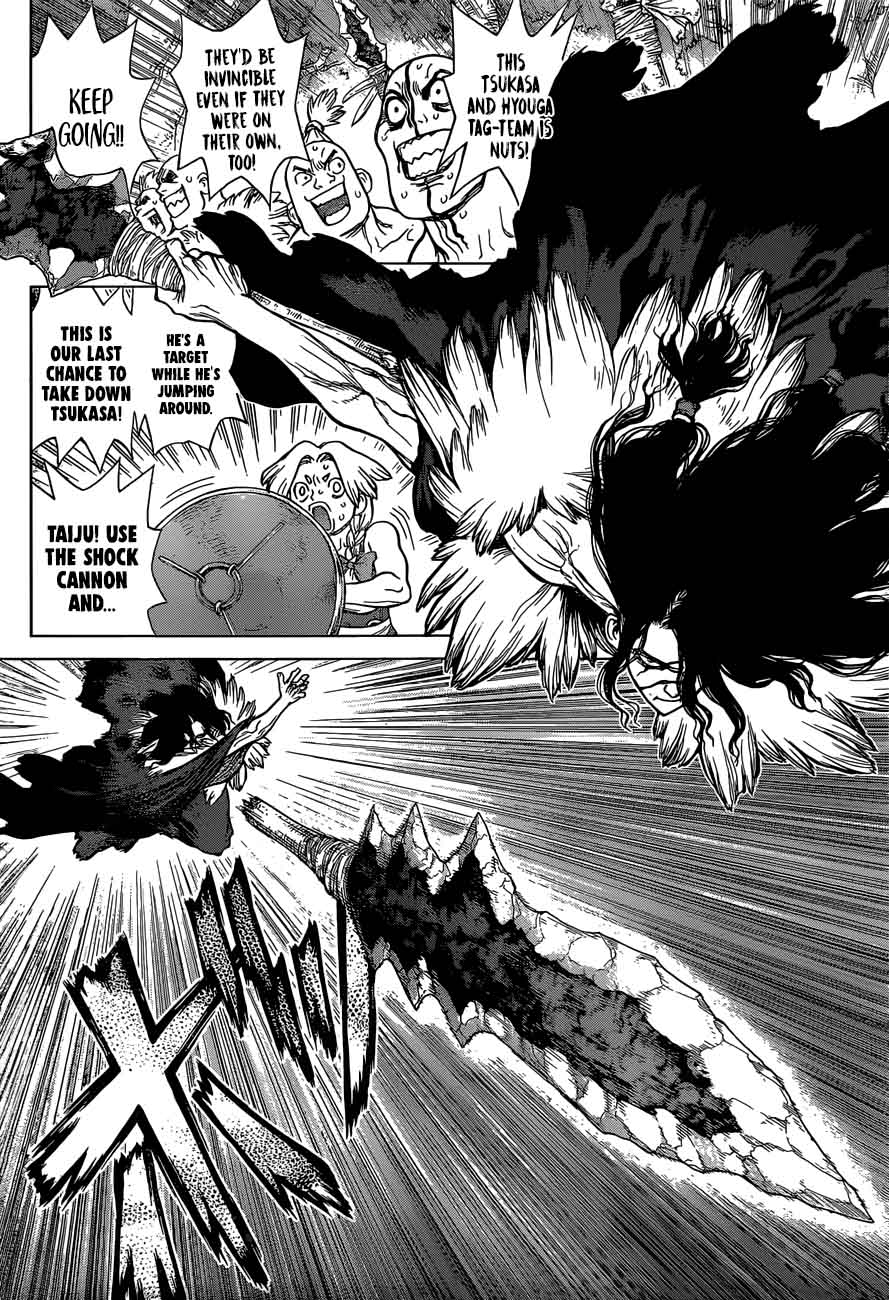 Dr. Stone Manga Chapter 77 page 6 - The Power of Science scene